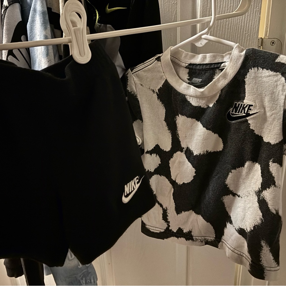 Nike Black and White Kids Matching Set